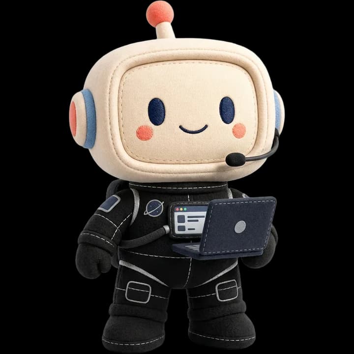 VidGuy mascot styled for Grok