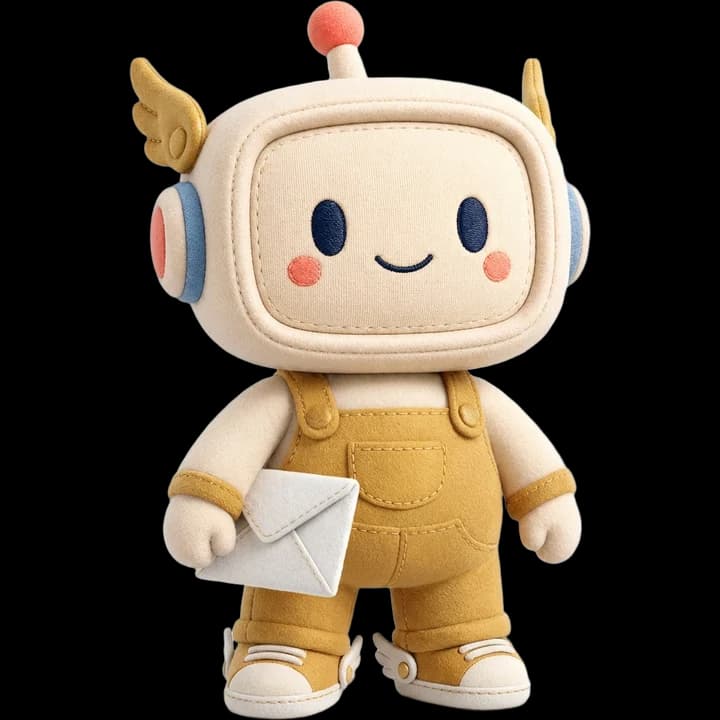 VidGuy mascot styled for Hermes Agent
